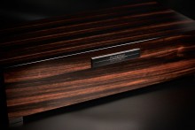 PROMETHEUS Platinum Macassar Ebony 200 Cigar Humidor