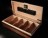 PROMETHEUS Platinum Macassar Ebony 200 Cigar Humidor