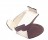 Savinelli Leather Pipe Stand Burgandy/Cream Leather