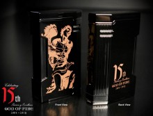 2019 Limited Edition Prometheus God of Fire Magma TP5 - Black, Rose Gold Incl. Leather Case